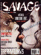 Savage mag cover - March 99
